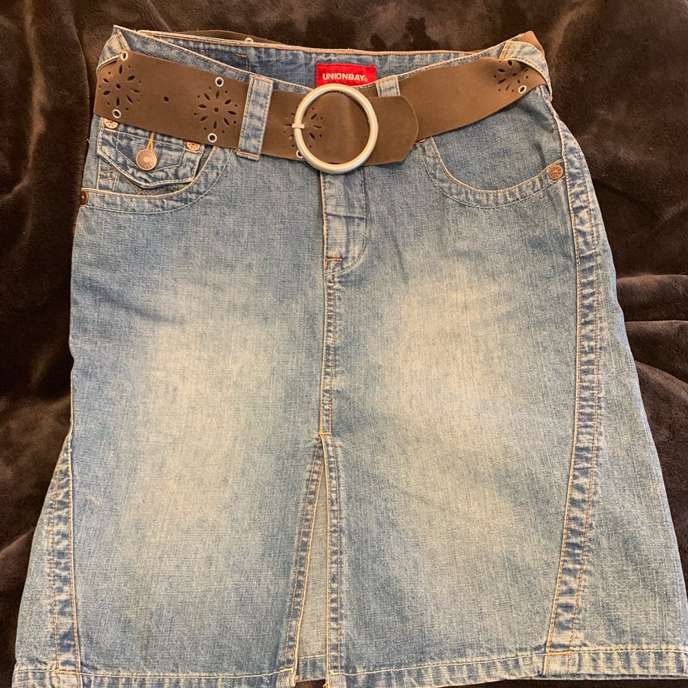 Union bay jean skirt NWOT